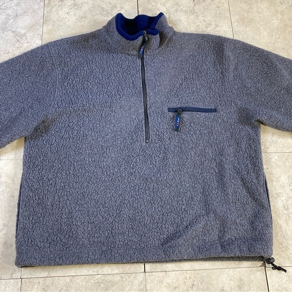 L.L. Bean Sweater Fleece Pullover - Picture 2 of 8